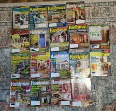 Lot 18 Family Handyman Magazines 2005 – 2007 , Backyard- Shed – Organize – Deck