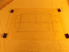 VINTAGE HOUSE BLUEPRINTS #5— 12″ X 18″ SEE PICTURES 7 PAGES