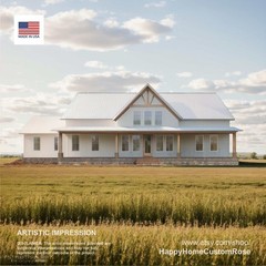 Rocky Ridge Barndominium Modern House Open Plan Design 84 x 40 – 3 Bed 2 Bath –