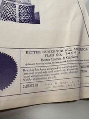 Vintage Blue Prints Lot Of 6 From 1964-68 Swing Book Case Decks Sheds Home/Garde