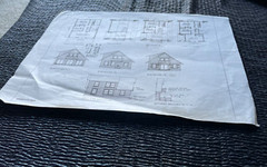 1960s Original ONE PAGE Home Designs Floor Plans Innsbruck 2634 Grenoble 2634