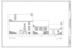 Traditional Colonial American home, brick home, historic architectural plans