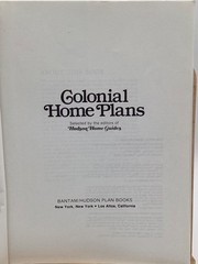 Vintage 1978 Colonial Home Plans Catalog Blueprints Classic Two Story Tradition