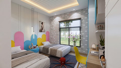 35×27 Ft House Design Plan 10.7×8.1 Meter 2 Bed 1 Bath A4 Printed PDF & CAD Plan