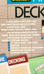 NEW Stanley Deck Designer Project Planner Sealed Layout Design 1998