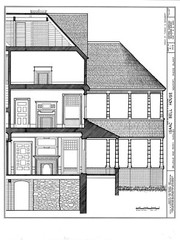 Queen Anne Shingle Style house, mansion with many bedrooms, printed home plans