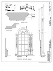 Riversdale, Calvert Mansion – Colonial American architectural plans & details