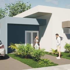 Tiny Home Modern House Plans MODEL M31-1-9 (1 BEDROOM, 1.5 BATH) The Croquis
