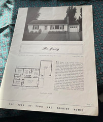 Floor Plans Book Town Country Homes 1950s Jersey 566-995 Isabel 556-825