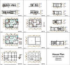Modern House Plan 15×9 M 49×30 Feet 3 Beds 3 Baths Terrace Roof PDF Plan