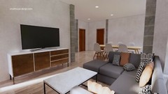 Small House Design 8×10 Meter 27×40 Feet 4 Beds 3 Baths Hip Roof (A4 Hard Copy)