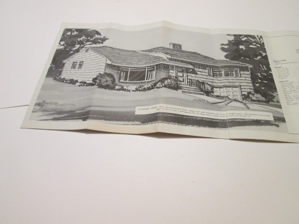 MCM House of the Week Study Plan Design X-98 Part Ranch Part Split