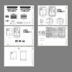 28×36 House — 2 Bedroom 1.5 Bath — 1,170 sq ft — PDF Floor Plan — Model 4A