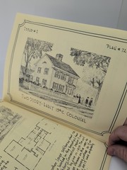 Old Colonial Houses 32 Plans Blueprints by Evan Pollitt PB