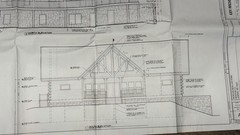Custom Log Home Blueprint Plans Morgan Home Jasper AR Architecture 10 Sheets
