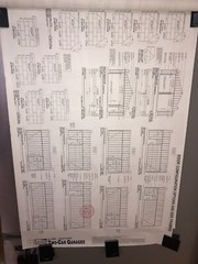 Build It Yourself 2 Car Garages 24’ Gable Entry Garlinghouse Plans 6 pages