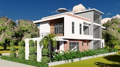 45×63 Modern Home Plan 13.8×19 Meter 3 Bedrooms Full Plans (A4 Hard Copy)
