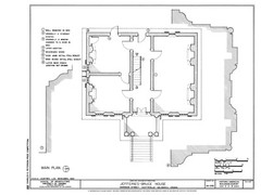 Federal Style Brick Home, southern style house plans, detailed blueprints