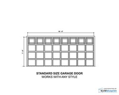 24′ x 24′ Two Car ADU Garage Loft Architectural Plans – PDF Download