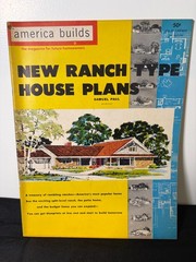 Vin 1950s America Builds New Ranch Type House Plans Book Samuel Paul Architect
