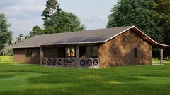 23′ x 69 ‘ Ft House Home Building Plan With AutoCAD File & 3D Visualization