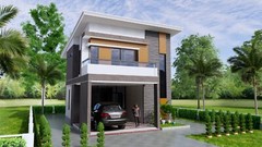 25×38 Feet Small House Plan 7.5×11.7 Meter 4 Beds 4 Baths Shed R(A4 Hard Copy)