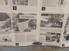 VTG 1950s Western Style Good Housekeeping Floor Plan MCM Sleek Allen Siple