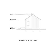 Modern Cabin House, 16′ x 40′, 640 Sq Ft, Tiny House, Architectural Plans