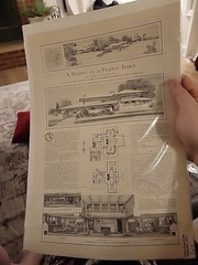 Ladies Home Journal Original Article 1900 Frank Lloyd Wright Prarie Town Plans