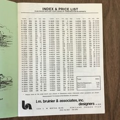 1981 Vtg Contemporary Home Plans HOUSE Floor Plans Book SEE INDEX Hillsides