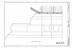 Colonial Williamsburg brick cottage, Traditional Architectural Home Plans