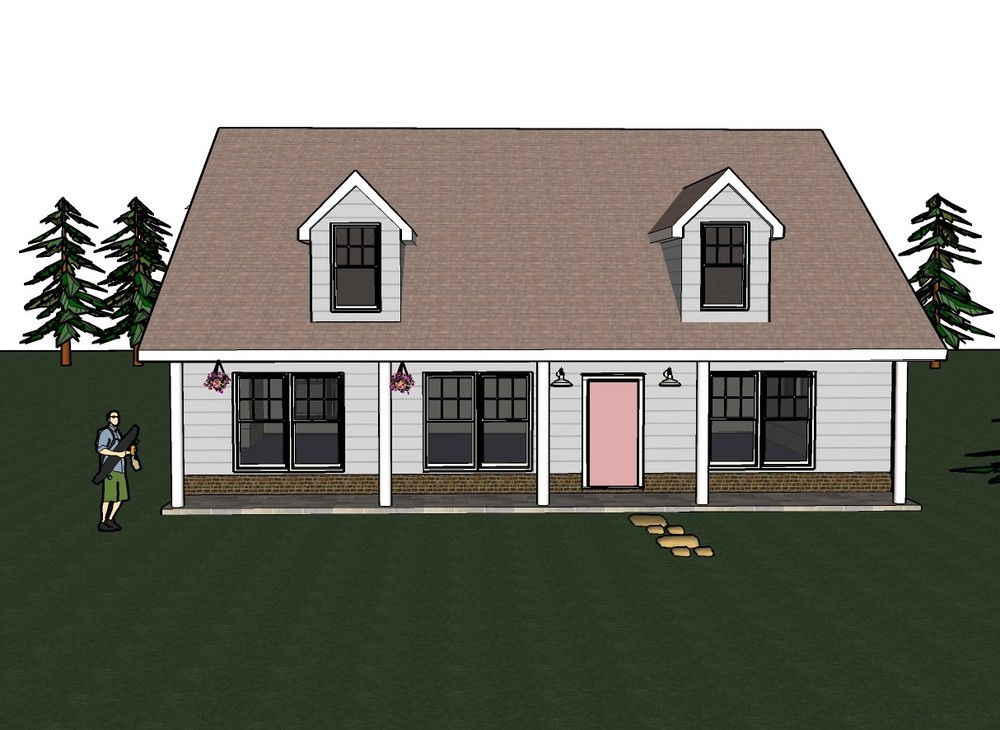 Beth_1466G-4 siding with brick trim house 3 bed rm. / 2 bath ,3 car garage PDF