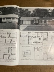 Vintage : HOUSE PLANS “Better Homes At Lower Cost” A-86 UNITED STATES
