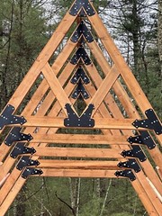 A Frame Plans for a Cabin, Tiny Home, Airbnb, Guest House, He Shed, She Shed