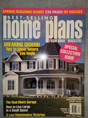 Home Building Plans Random Variety Mix Of Magazine Books