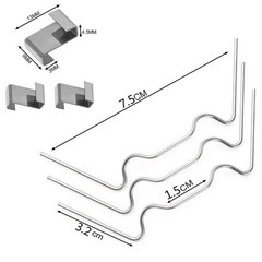 Greenhouse Glass Clips Suitable for Various Applications Weather Resistant