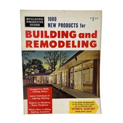1965 Vintage MCM BUILDING and REMODELING Interior Design Product Catalog