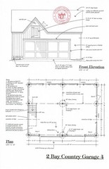 Ashokan Pole-Barn Plans with Loft – 3 Complete Sets of Blueprints (eB-301×3)