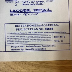 Better Homes & Gardens Project Plan No 50618 Design Ireland-Gannon Prints 1986