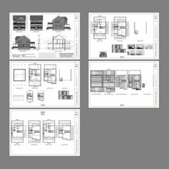 24×24 House — 3 Bedroom 3 Bath — 1,143 sq ft — PDF Floor Plan — Model 2