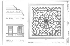 Kenmore Plantation, traditional colonial house, 4+ bedrooms, printed home plans