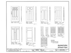 Craftsman Masterpiece by Greene & Greene, architectural prints, 8 Bedrooms