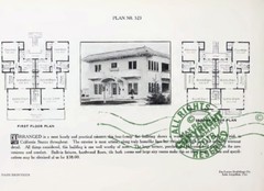 De Luxe (1924) Flats + Duplex homes CATALOG Apartments Architect Design + Plans