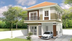 Custom House Plan 23×23 Feet 7×7 Meter 3 Beds 3 Bath Hip Roof PDF (A4 Hard Copy)