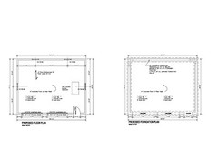24’X30′- 30’X24′ GARAGE PLANS GABLE ROOF GABLE END GARAGE PLANS 23-24306-GBL-11