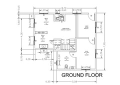 House Plan | 4 Suites 1bathroom | 1374.0 ft² and 127.65 m2 | CAD & PDF File