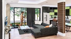 Cool Home Plans 11×14 Meters 36×46 Feet 3 Beds 2 Baths Gable Roof (A4 Hard Copy)
