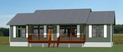 60×30 House — 4 bedroom 3 Bath — 1,800 sqft — PDF Floor Plan — Model 2E