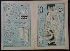 Low Cost Vacation Home Cabin 24×32 Truss Frame 1972 HowTo build PLANS