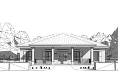 The Parkway House Design – Craftsman Cottage 3 bed 2 bath (48’x48′) Custom House
